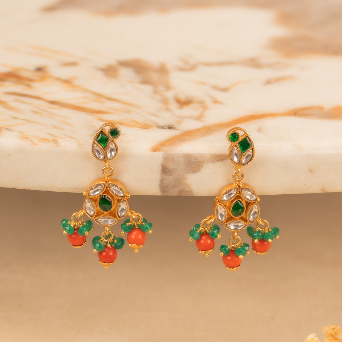 Kundan Studs