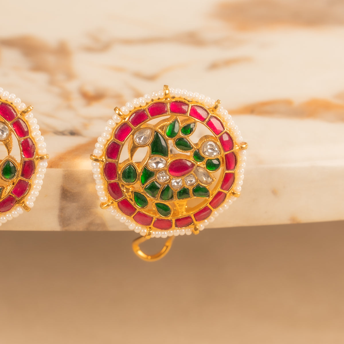 Kundan Studs