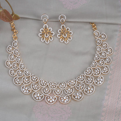 CZ Necklace &amp; Earring