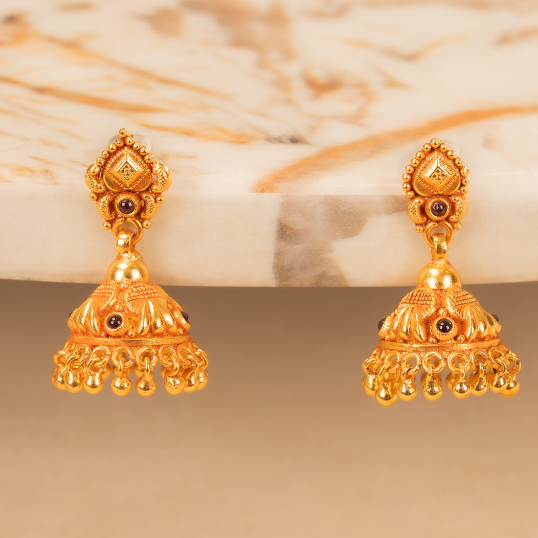 Plain Jhumkas