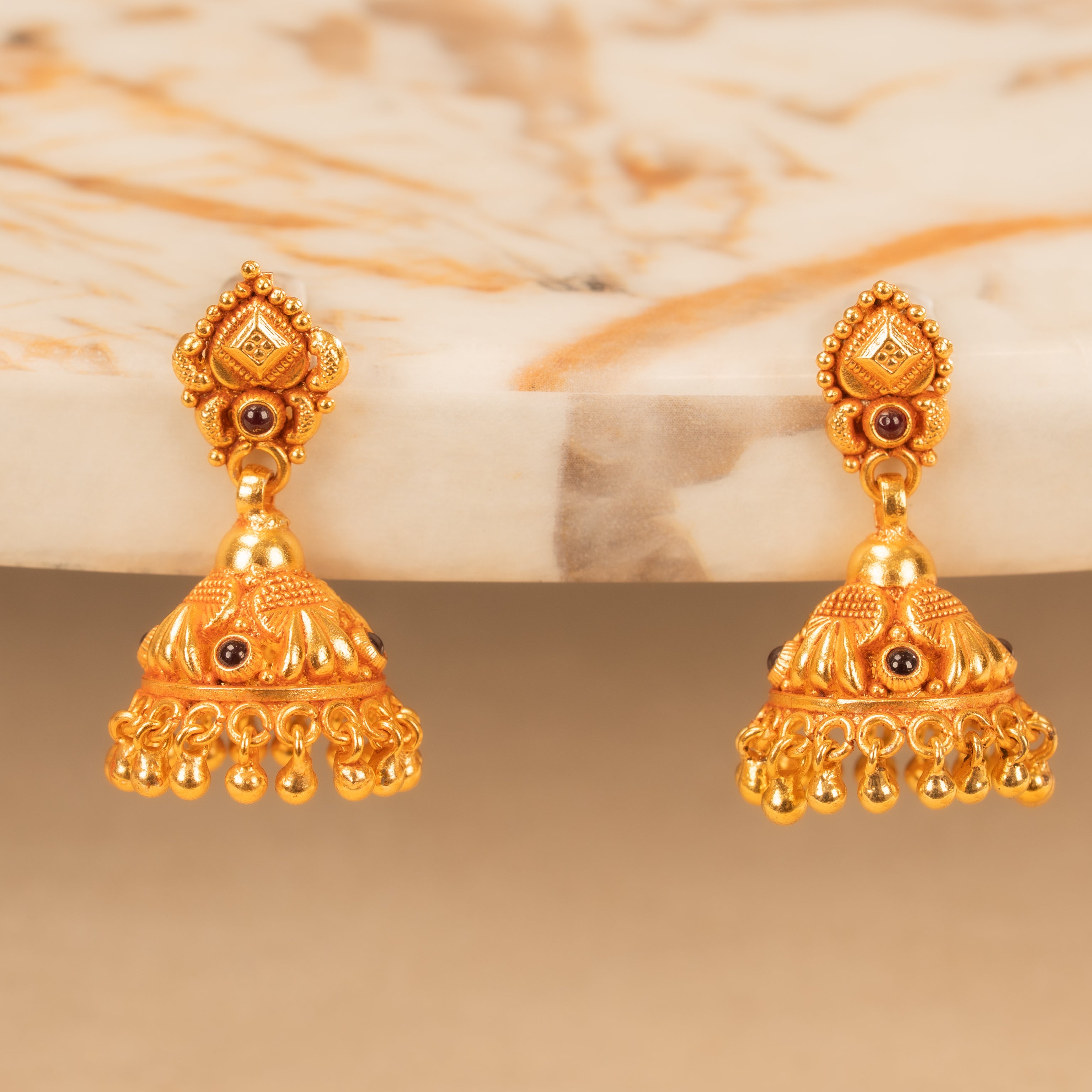 Plain Jhumkas