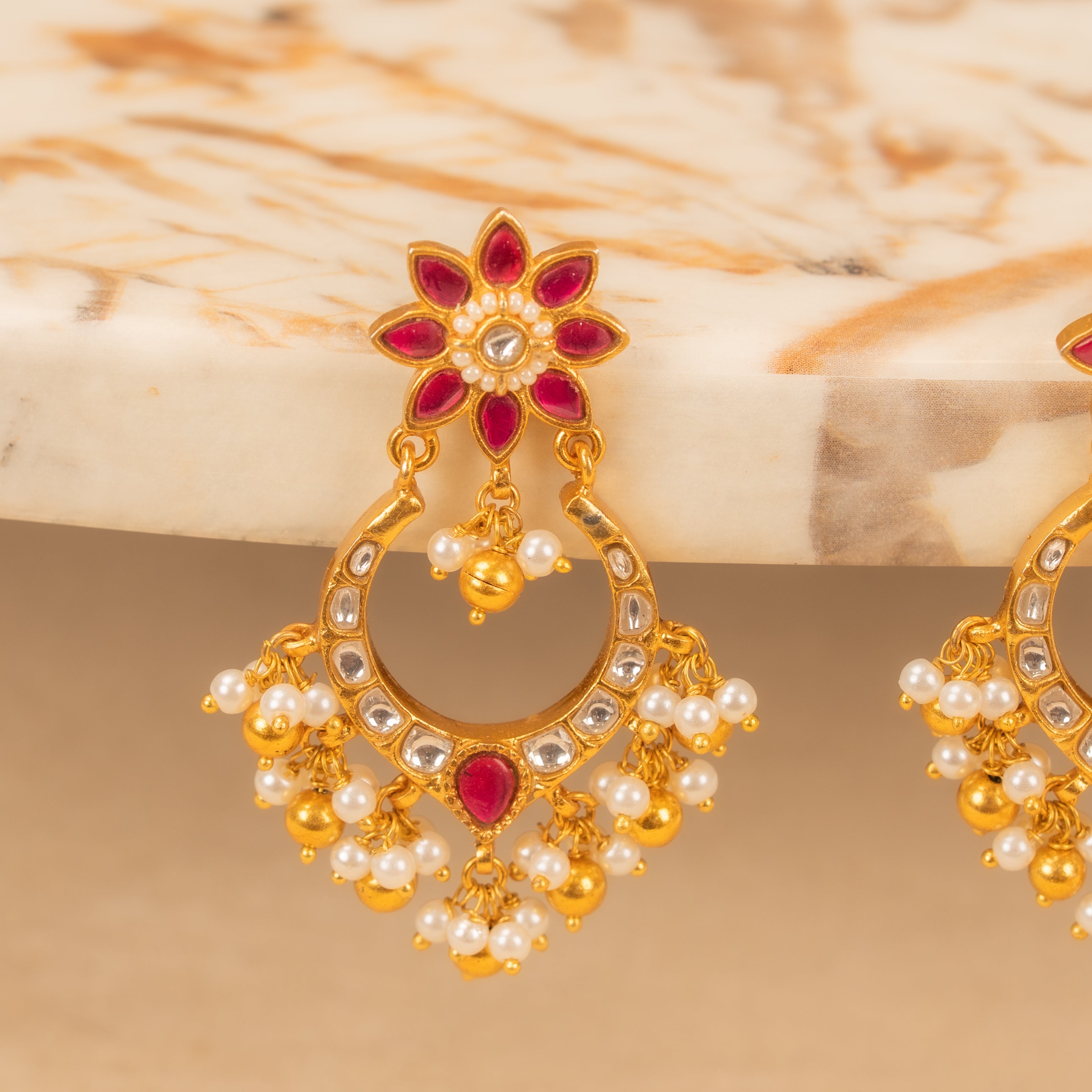 Kundan Earrings