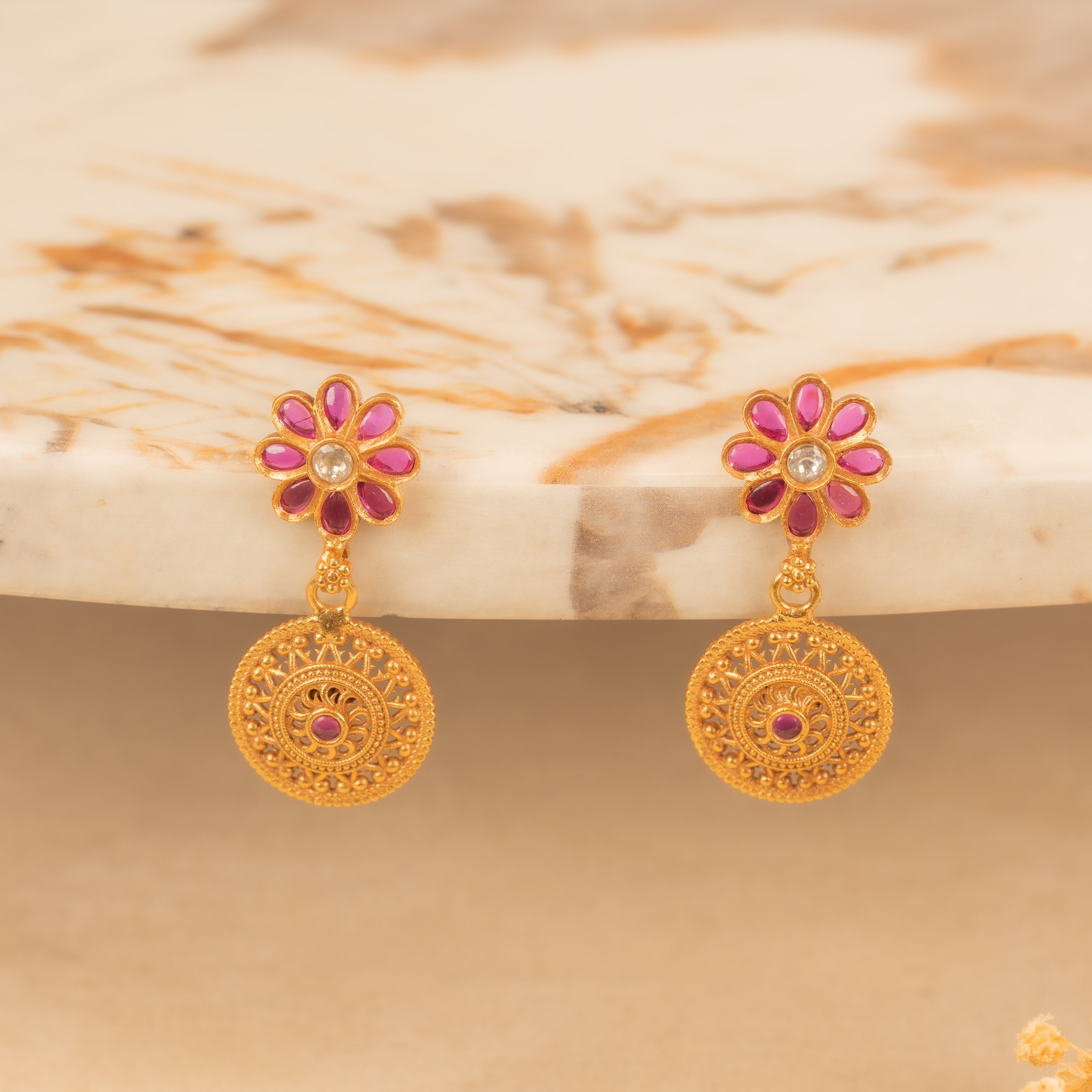 Kundan Studs