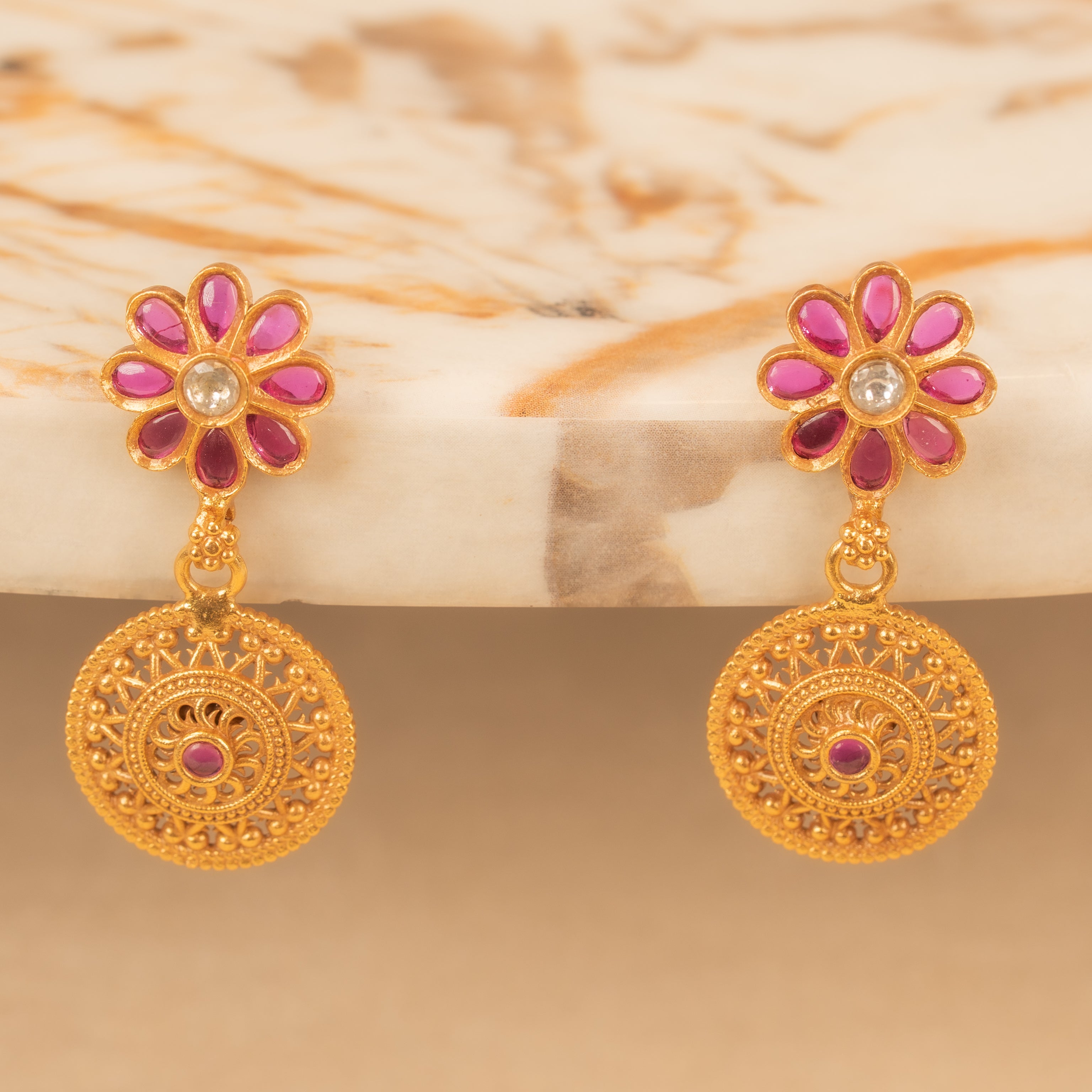 Kundan Studs