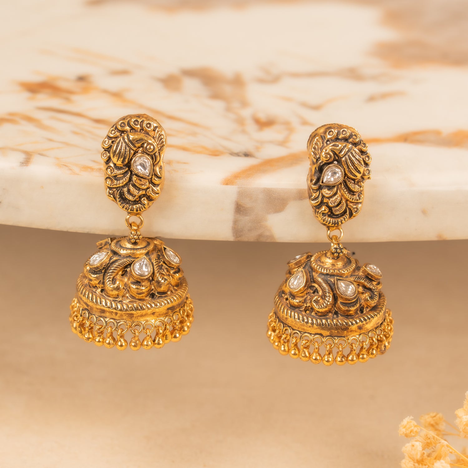 Moissanite Jhumka