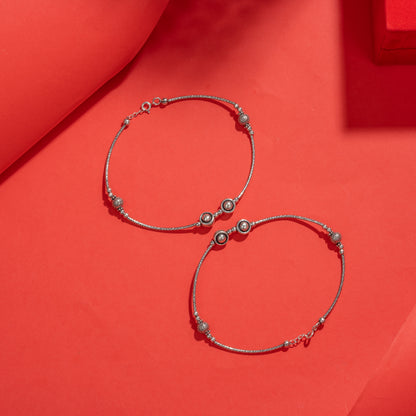 Silver Anklet