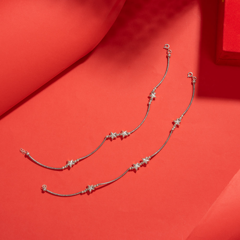 Silver Anklet