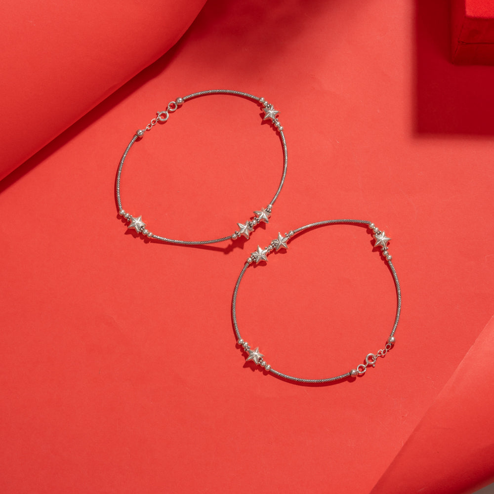 Silver Anklet