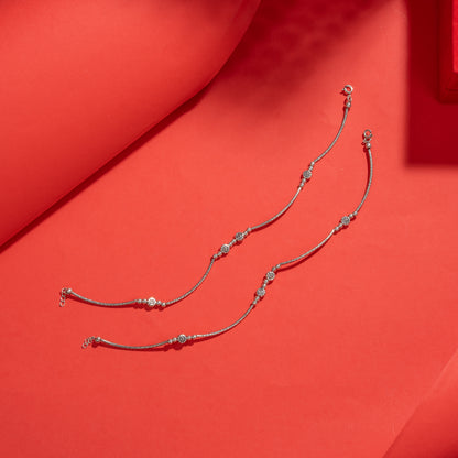 Silver Anklet