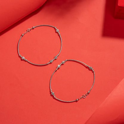 Silver Anklet