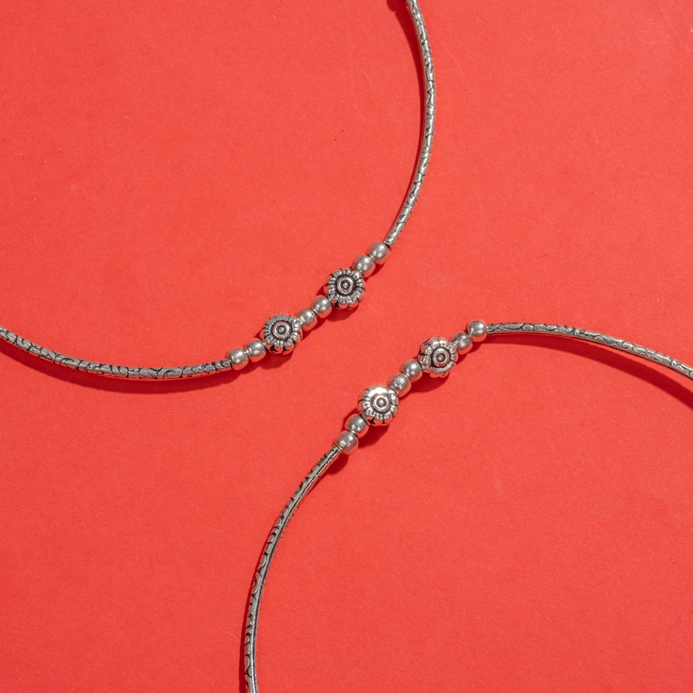 Silver Anklet