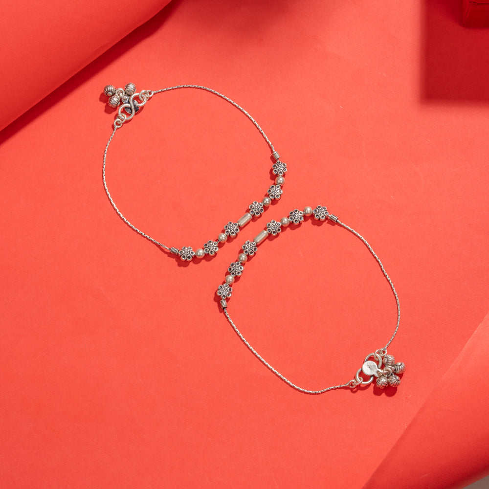 Silver Anklet