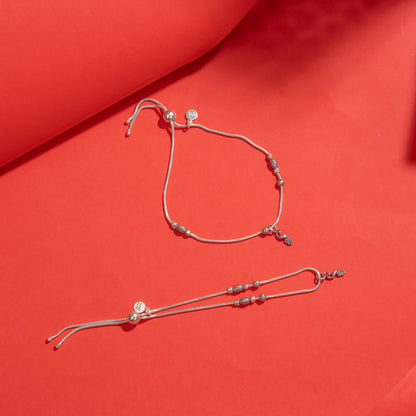 Silver Anklet