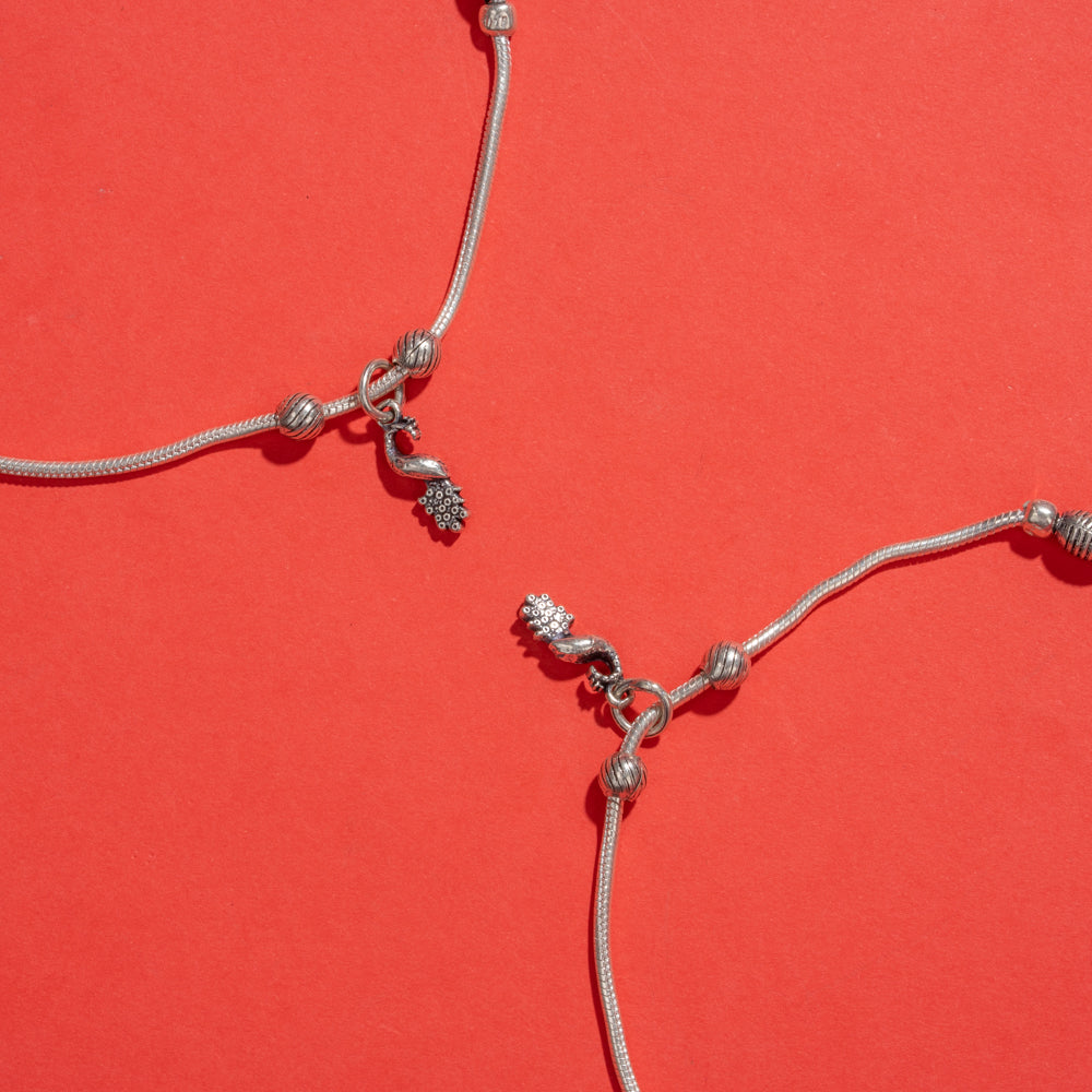 Silver Anklet