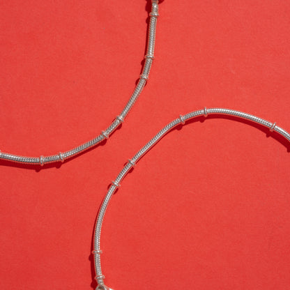 Silver Anklet