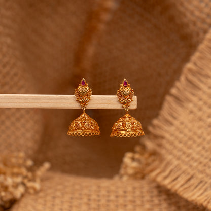 Plain Jhumkas