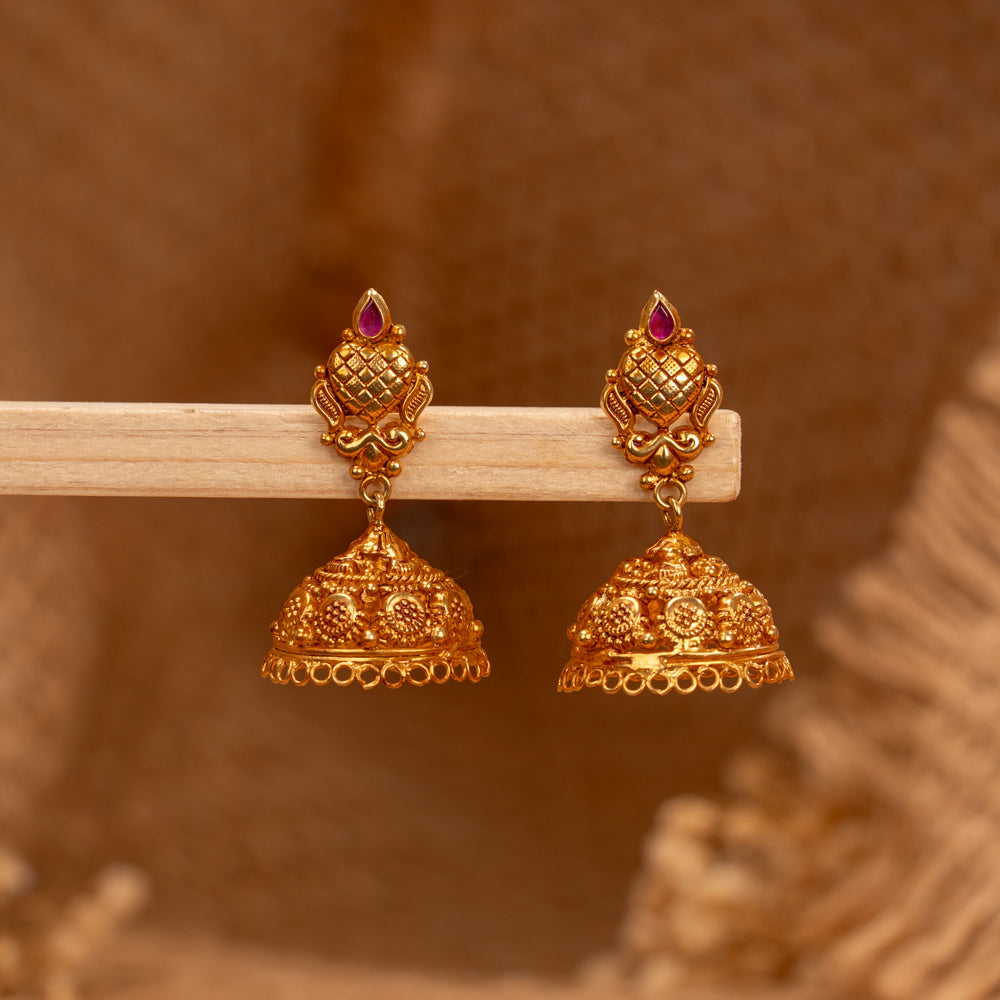 Plain Jhumkas