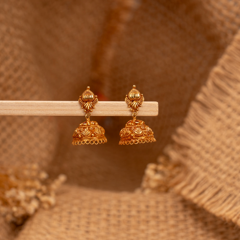 Plain Jhumkas