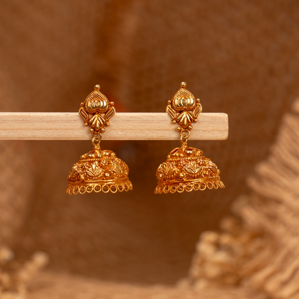 Plain Jhumkas