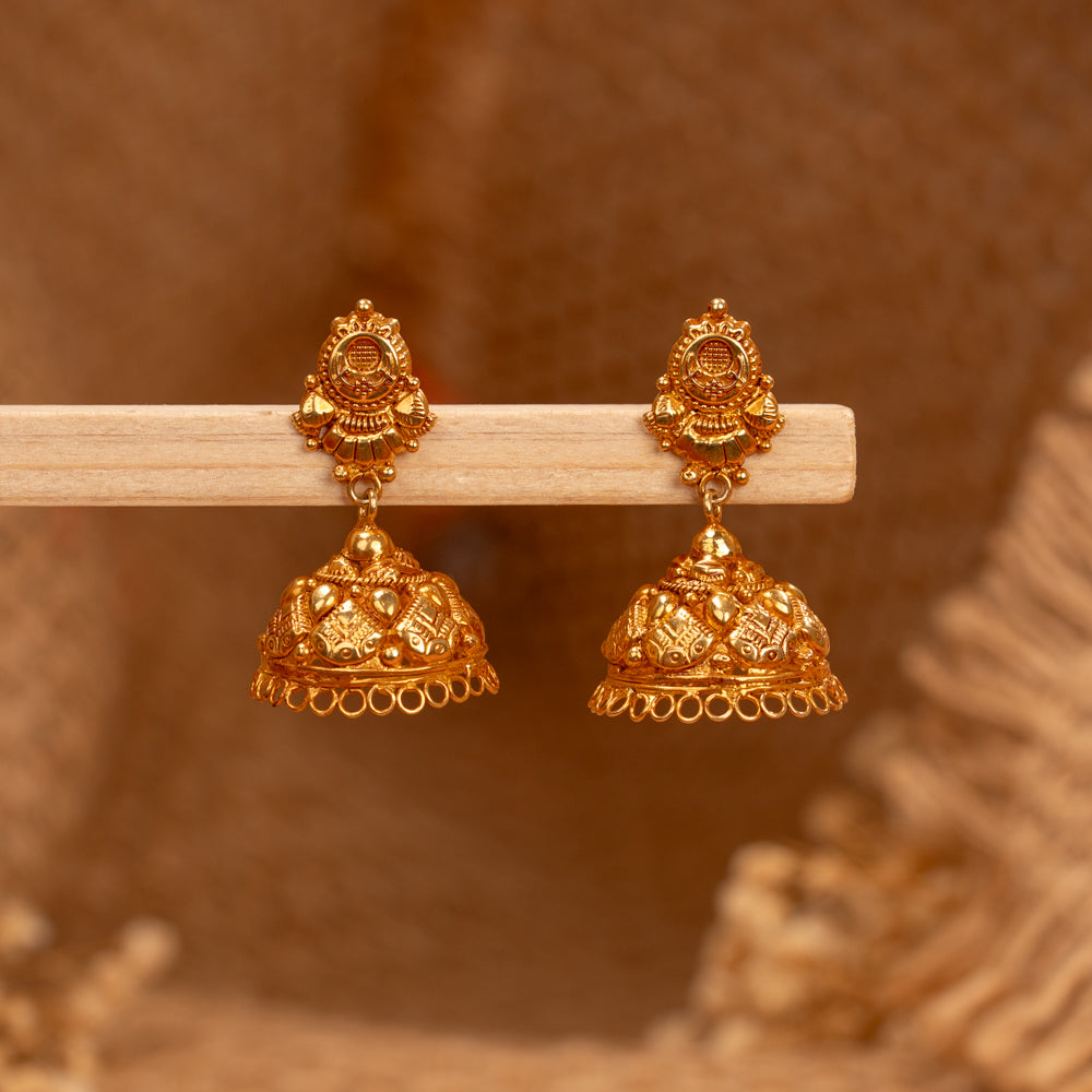 Plain Jhumkas
