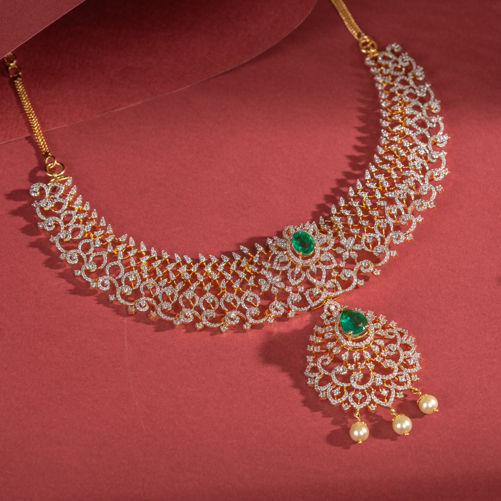 Cubic Zirconia Necklace