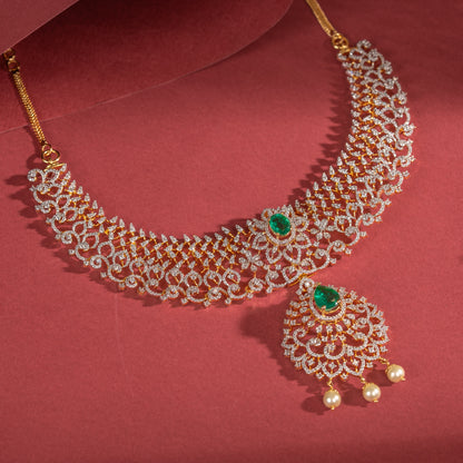 Cubic Zirconia Necklace