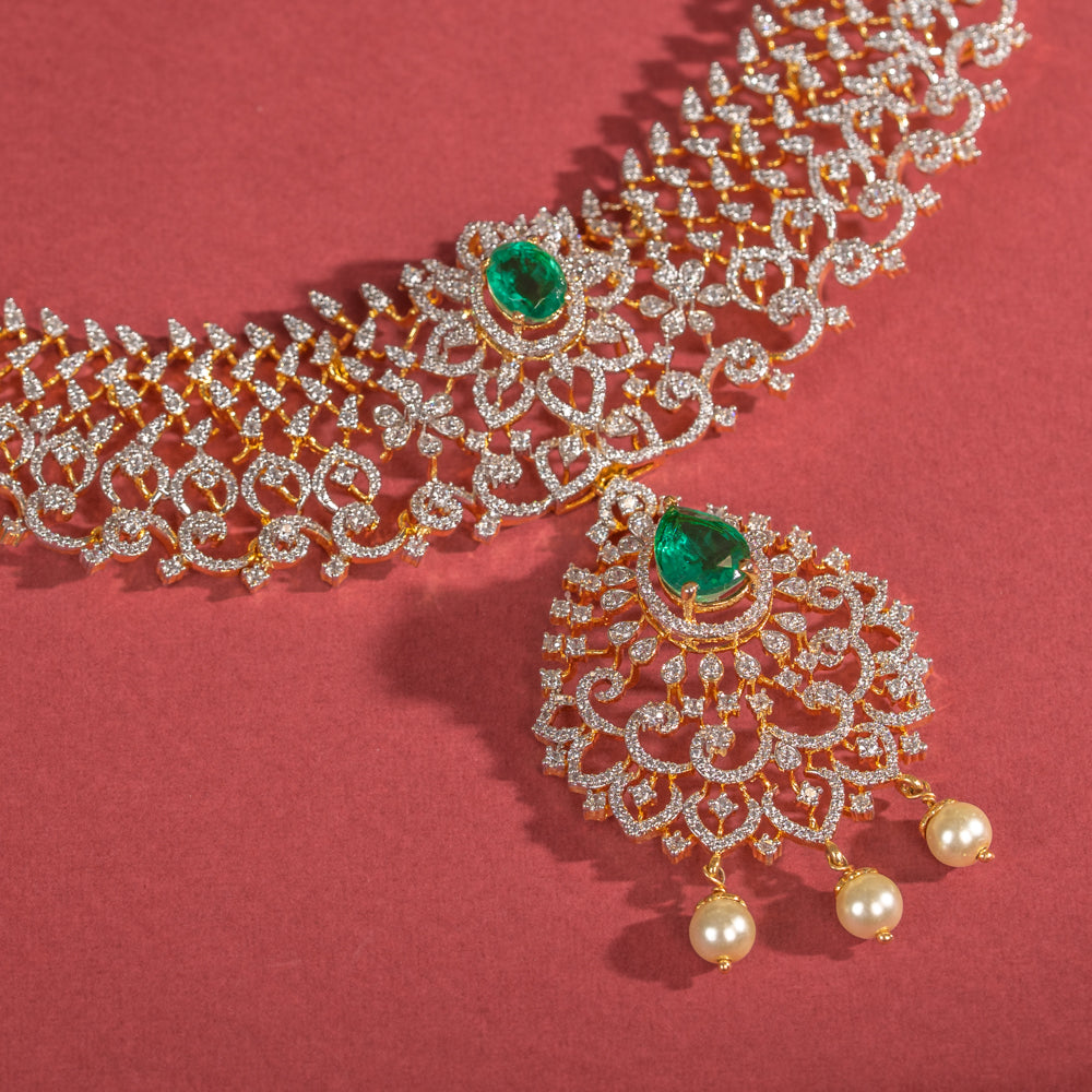 Cubic Zirconia Necklace