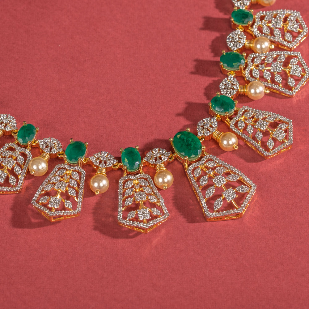 Cubic Zirconia Necklace