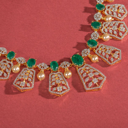 Cubic Zirconia Necklace