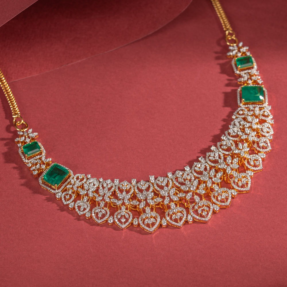 Cubic Zirconia Necklace