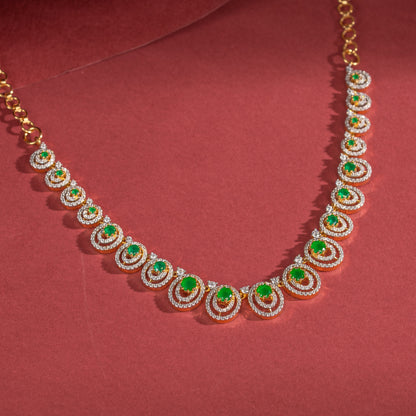 Cubic Zirconia Necklace
