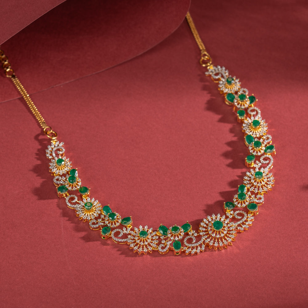 Cubic Zirconia Necklace