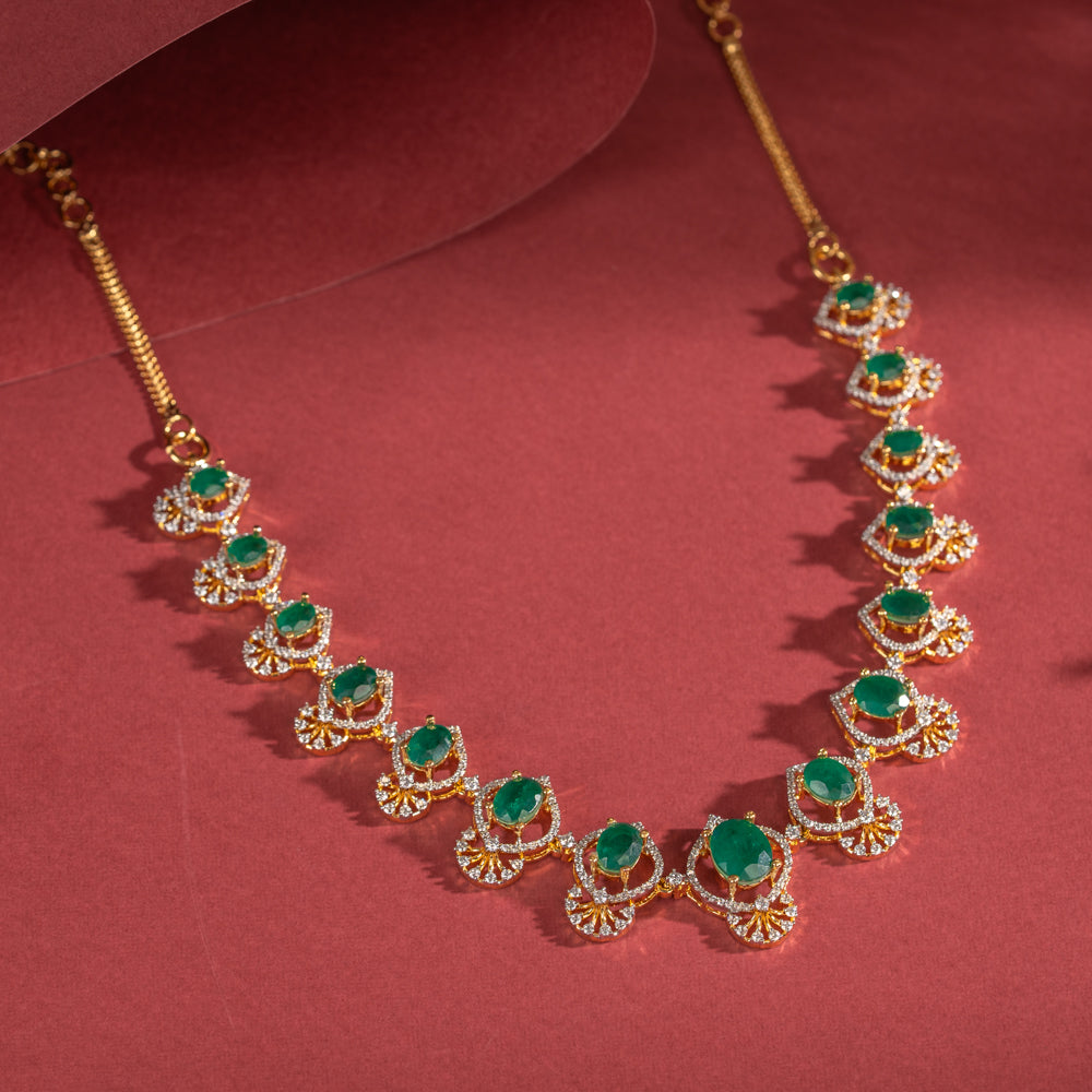 Cubic Zirconia Necklace