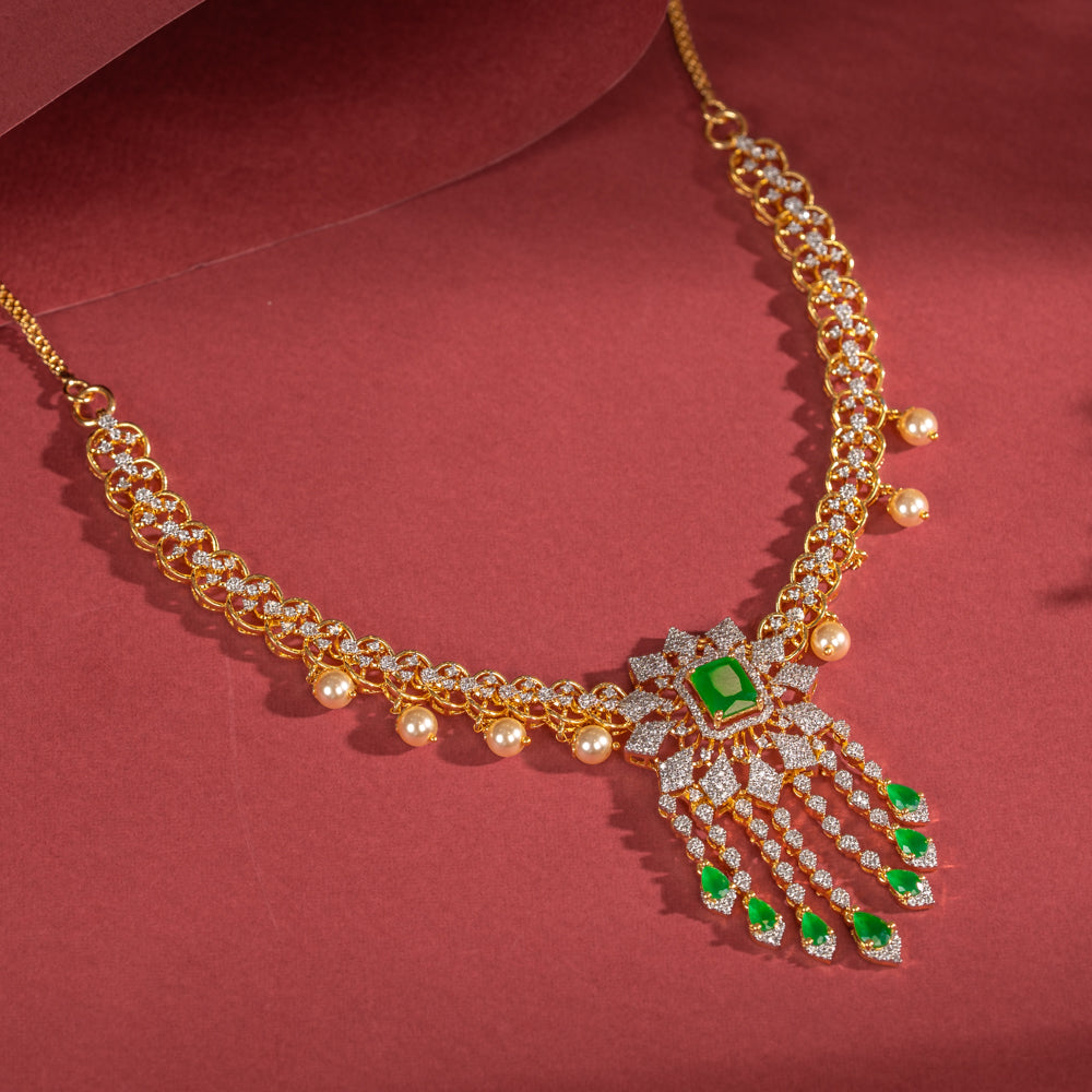 Cubic Zirconia Necklace