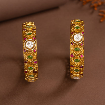 Kundan Bangles