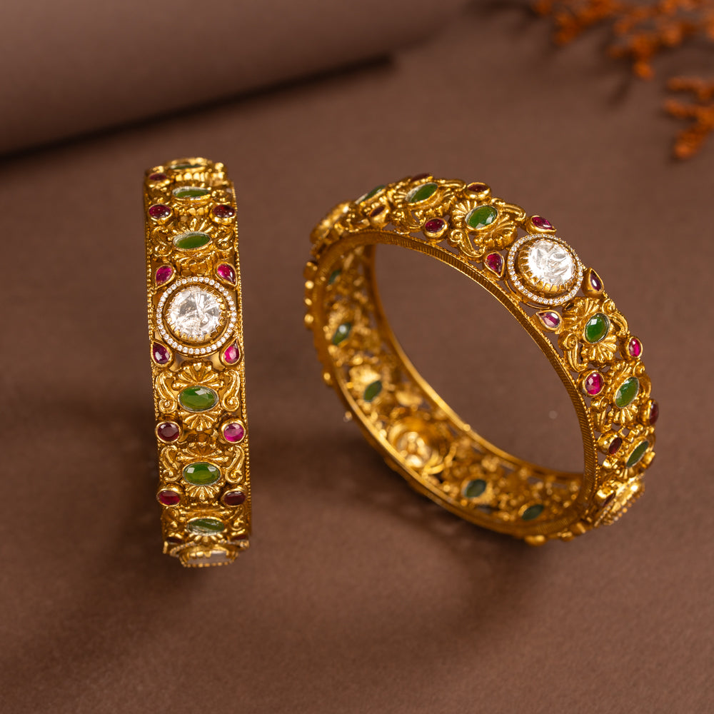 Kundan Bangles