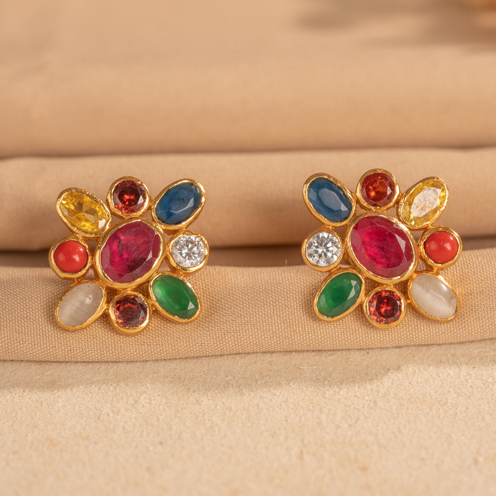 Navaratna Studs