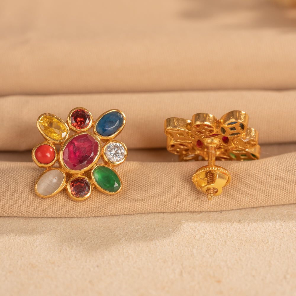 Navaratna Studs