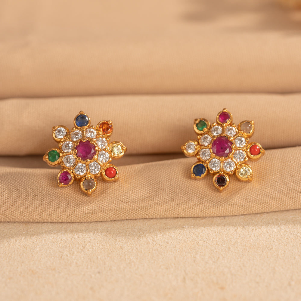 Navaratna Studs
