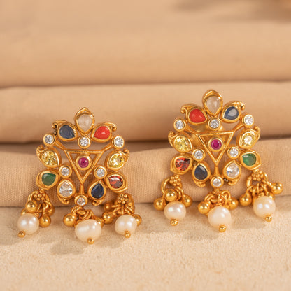 Navaratna Studs