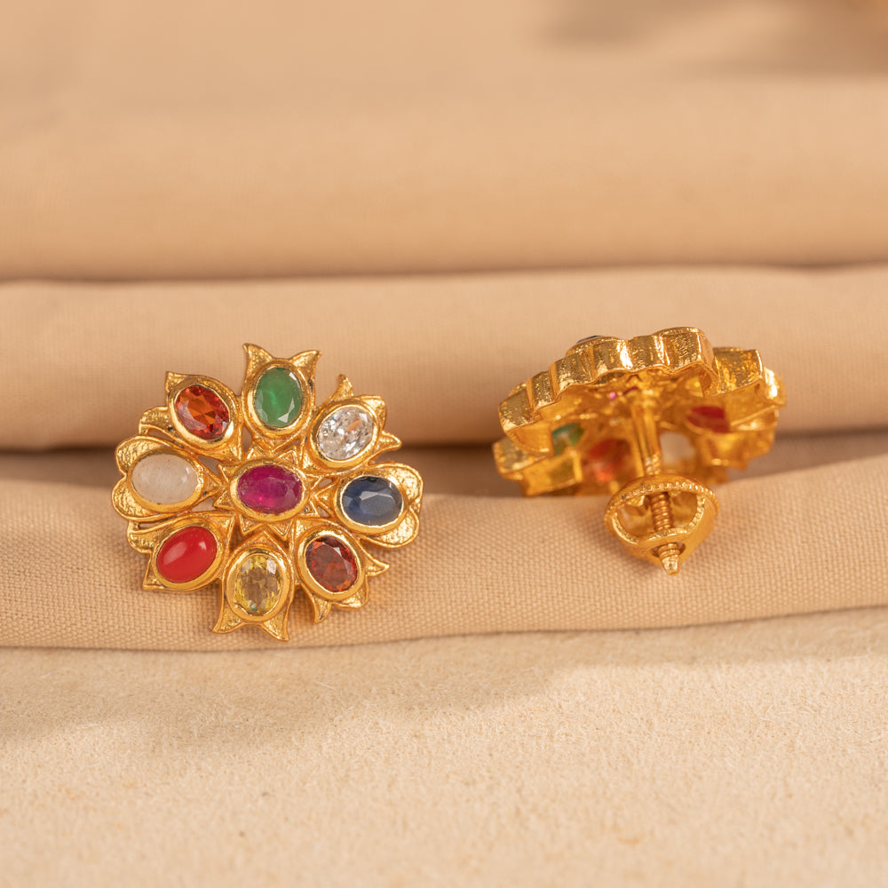 Navaratna Studs