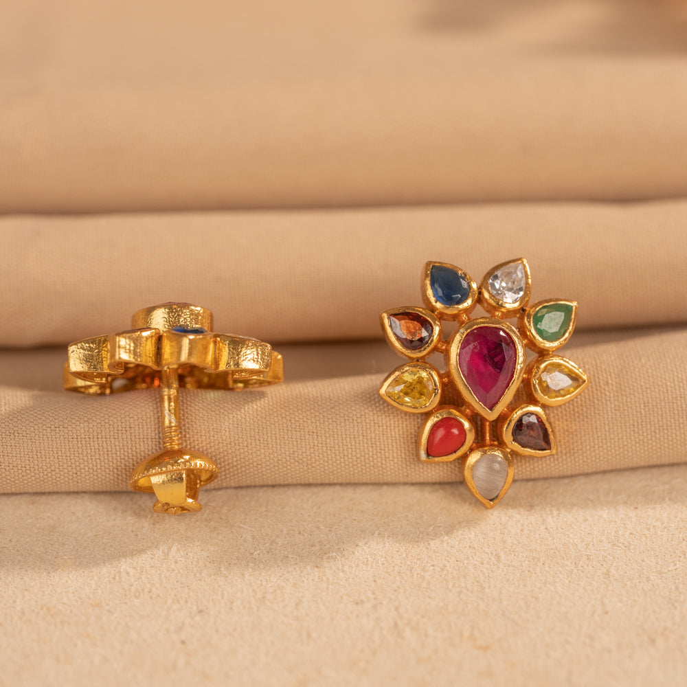 Navaratna Studs