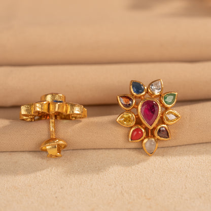 Navaratna Studs