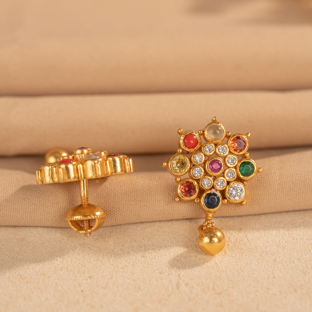 Navaratna Studs