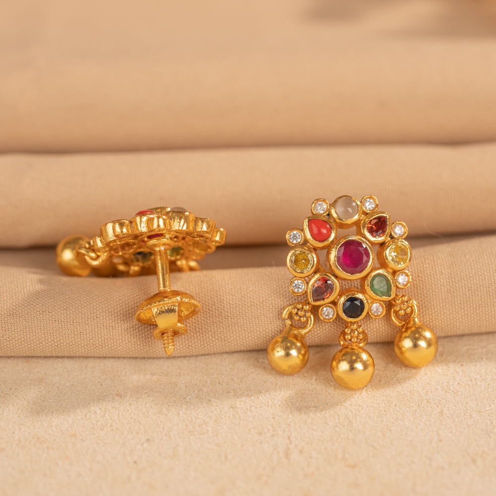Navaratna Studs