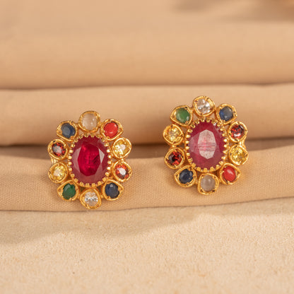 Navaratna Studs