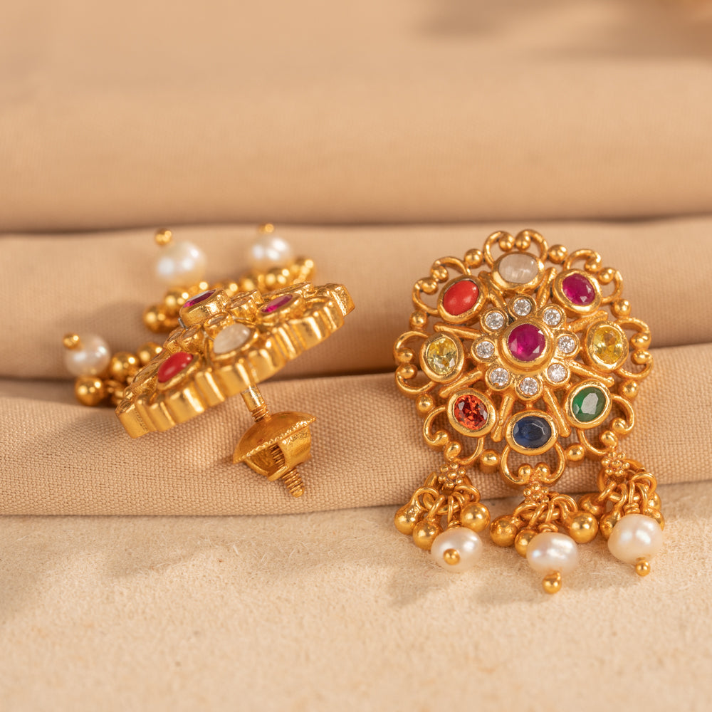 Navaratna Studs