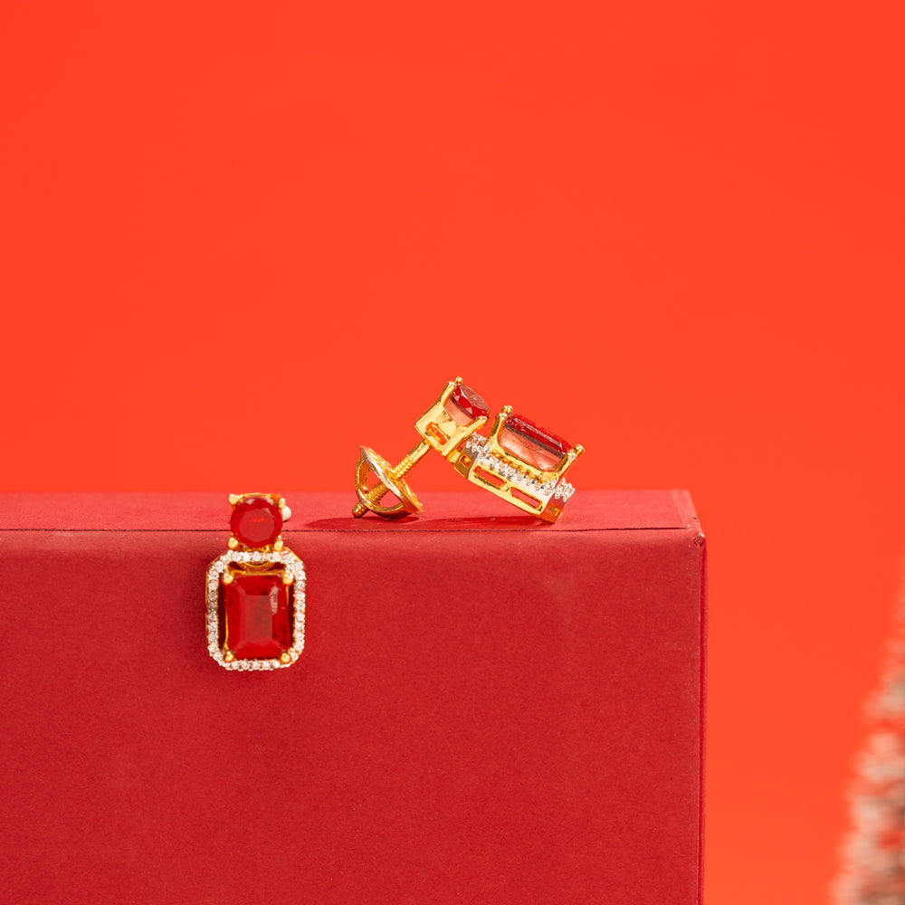 Zircon Stone Studs