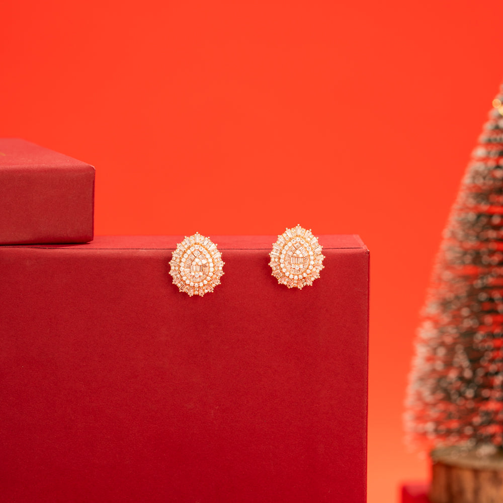 Rosegold Studs
