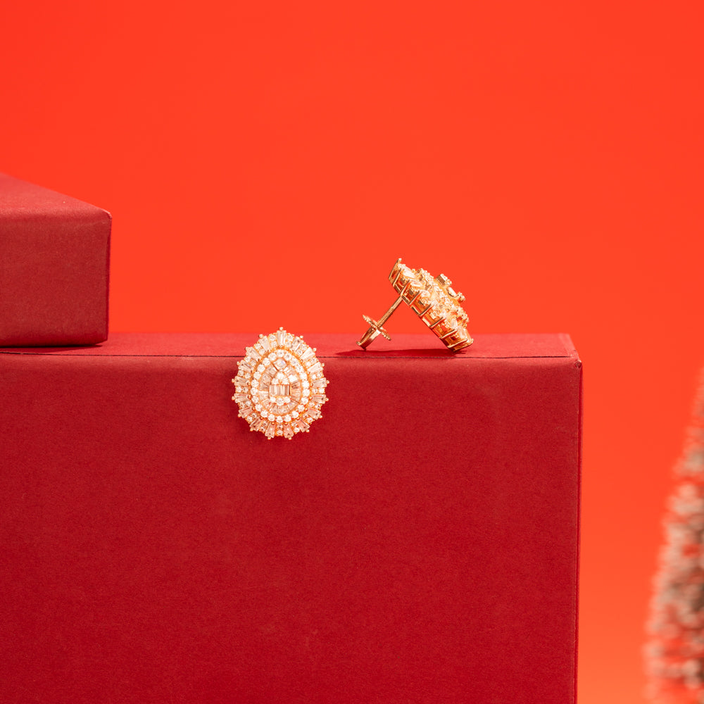 Rosegold Studs